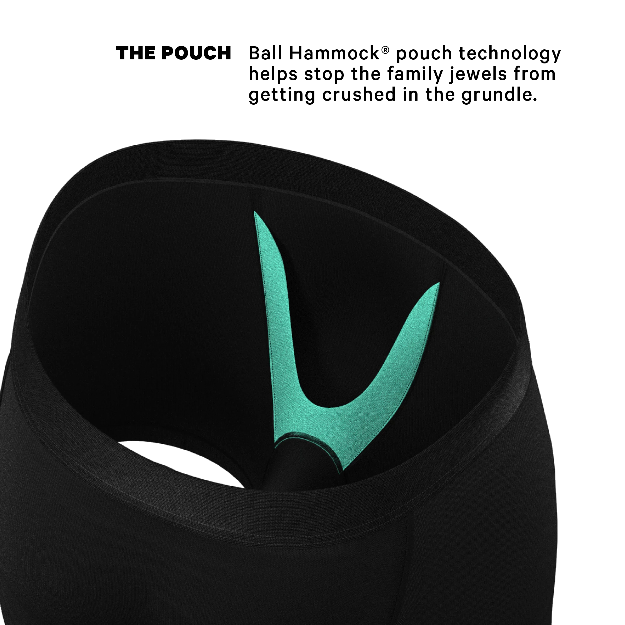 The 009 | Black Tuxedo Ball Hammock® Pouch Underwear 4 The 009 | Black Tuxedo Ball Hammock® Pouch Underwear - Image 2