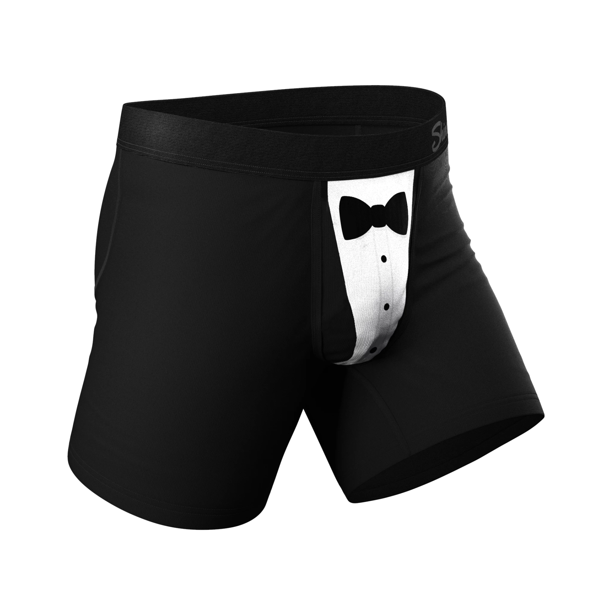 The 009 | Black Tuxedo Ball Hammock® Pouch Underwear 5 The 009 | Black Tuxedo Ball Hammock® Pouch Underwear - Image 3