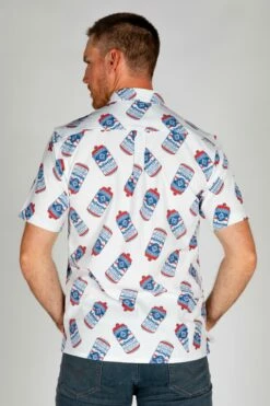 The Diesel | Budweiser Short Sleeve Hawaiian 13 The Diesel | Budweiser Short Sleeve Hawaiian -US Clothing Sales Store 05 20BudweiserStudio SwimLayflats VisorShades 6381