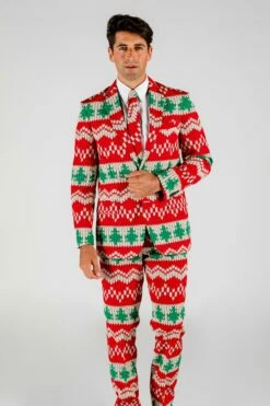 The Red Ryder | Knit Print Christmas Suit -US Clothing Sales Store 08 04 20 XmasFormal 1338 Edit