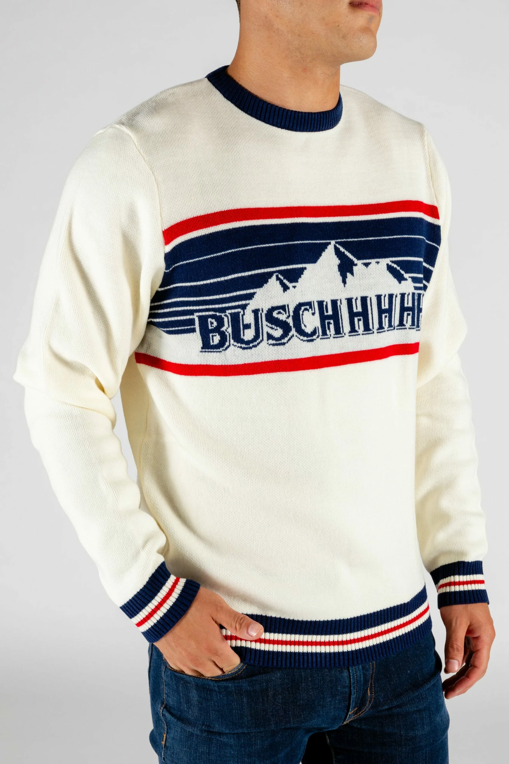 The Original Buschhhhh | Ugly Christmas Sweater 5 The Original Buschhhhh | Ugly Christmas Sweater - Image 3