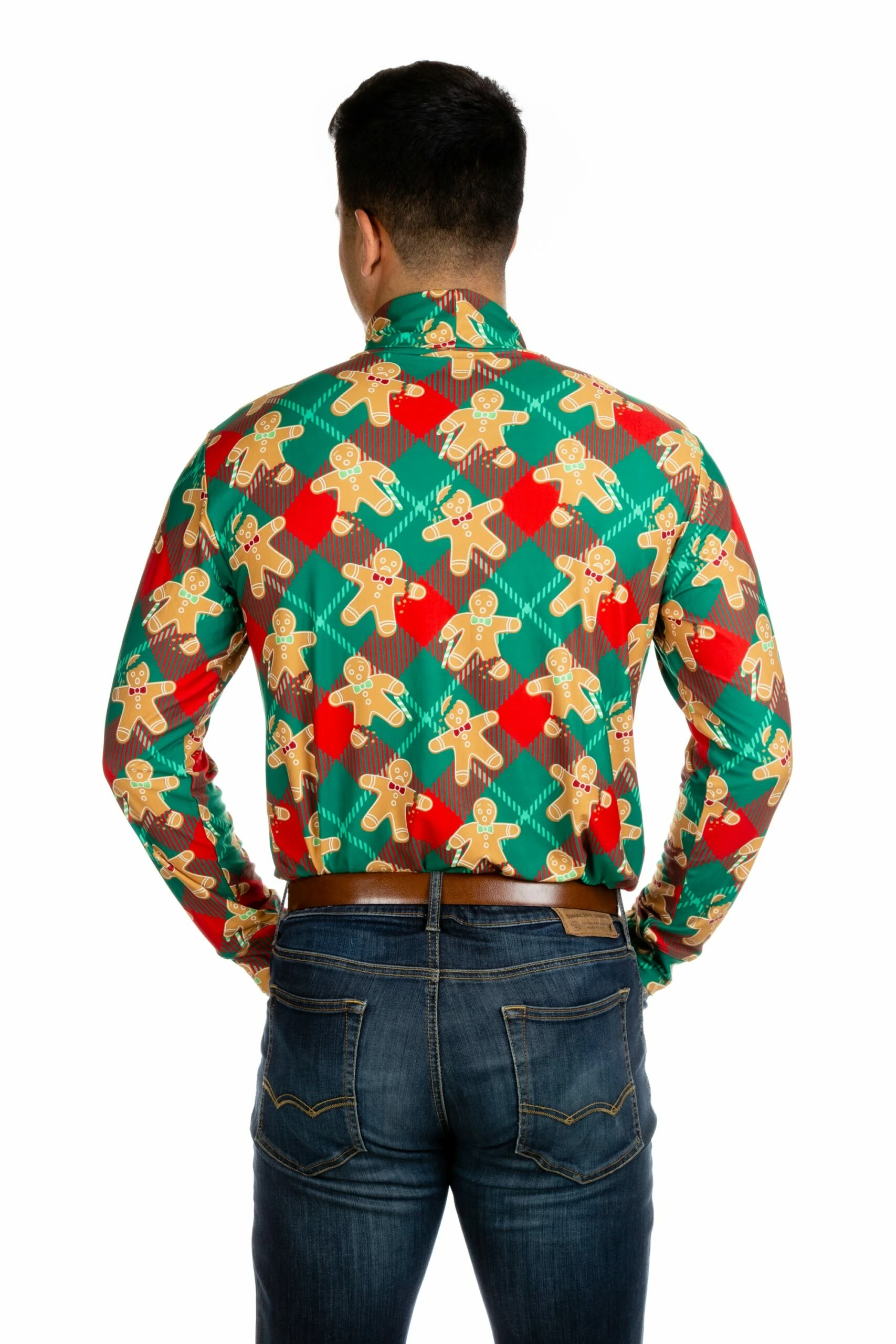 The Fit Of Rage | Christmas Gingerbread Turtleneck 6 The Fit Of Rage | Christmas Gingerbread Turtleneck - Image 4
