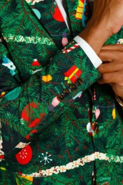 The Christmas Tree Camo | Mens Christmas Tree Print Suit -US Clothing Sales Store 08 28 Christmas GuysSuits IMG 3771