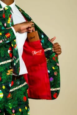 The Christmas Tree Camo | Mens Christmas Tree Print Suit -US Clothing Sales Store 08 28 Christmas GuysSuits IMG 3772