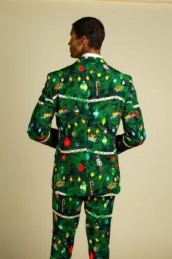 The Christmas Tree Camo | Mens Christmas Tree Print Suit -US Clothing Sales Store 08 28 Christmas GuysSuits IMG 3773
