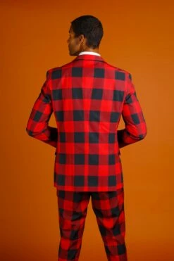 The Red & Black Lumberjack | Buffalo Check Suit -US Clothing Sales Store 08 28 Christmas GuysSuits IMG 3856