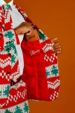 The Red Ryder | Knit Print Christmas Suit -US Clothing Sales Store 08 28 Christmas GuysSuits IMG 3915