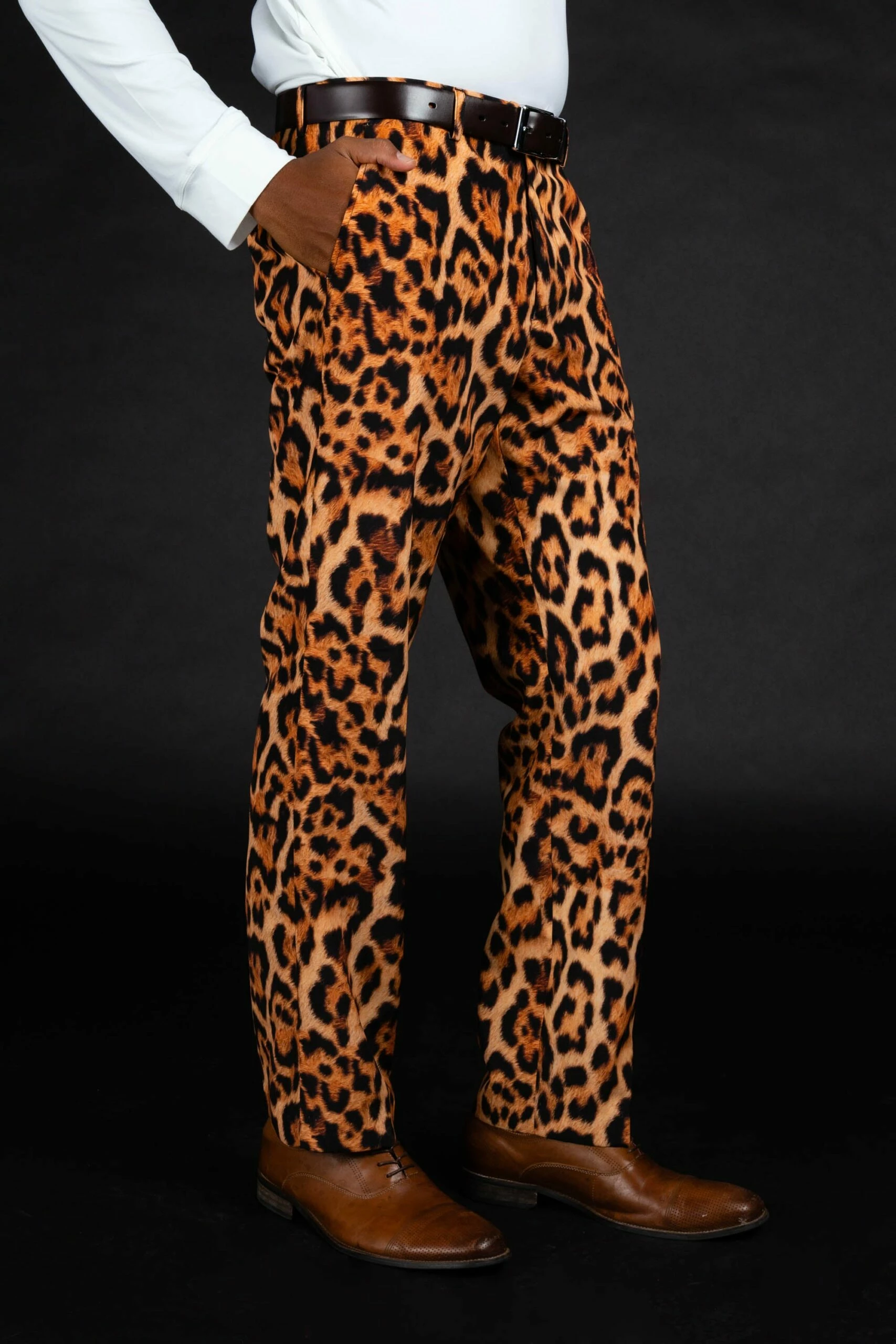 The Fastest Finishers | Leopard Print Suit Pants 3 The Fastest Finishers | Leopard Print Suit Pants