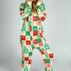 Grandmas Monstrosity | Ladies Unisex Quilt Pattern Christmas Onesie -US Clothing Sales Store 10 01 20 XmasStudio 1710 Edit