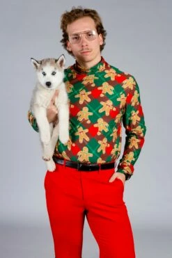 The Fit Of Rage | Christmas Gingerbread Turtleneck