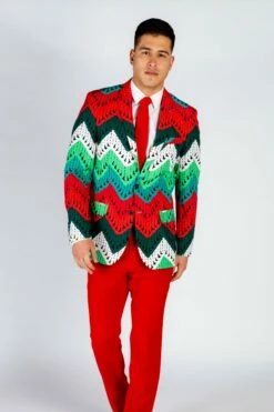 The Dapper Doily | Quilted Print Christmas Suit -US Clothing Sales Store 12 09 NFLPA ChristmasBlazers 22