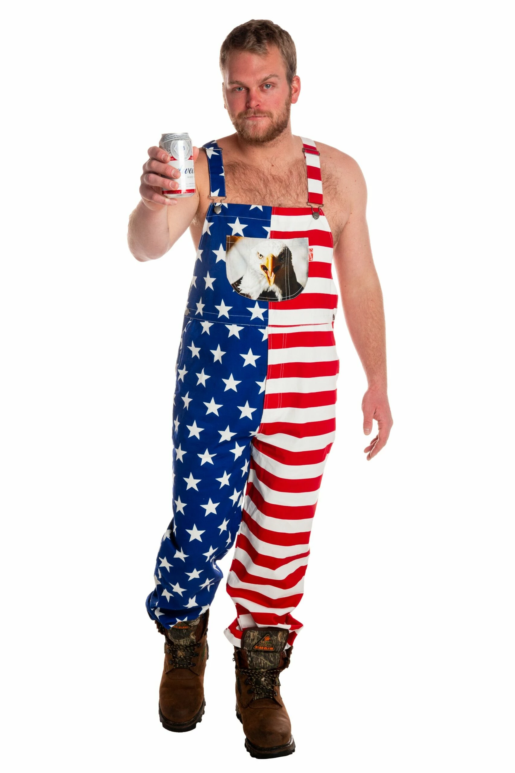 The Screamin Eagles | American Flag Overalls 4 The Screamin Eagles | American Flag Overalls - Image 2