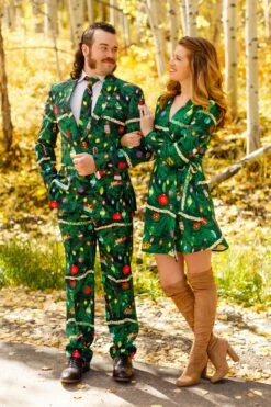 The Christmas Tree Camo | Mens Christmas Tree Print Suit -US Clothing Sales Store 5D Vail Day2 K2A6773