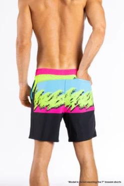 The Cherry Slushy | Neon Retro Ball Hammock® 5 Inch Athletic Shorts 11 The Cherry Slushy | Neon Retro Ball Hammock® 5 Inch Athletic Shorts -US Clothing Sales Store 5 CherrySlushy5
