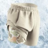 The Lieutenant | Khaki And Camo Ball Hammock® 5 Inch Athletic Shorts -US Clothing Sales Store 5 LieutenantKhaki3