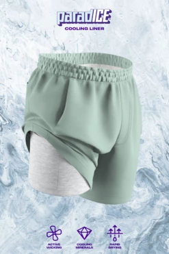 The Concrete Jungle | Sage Ball Hammock® 7 Inch Athletic Shorts