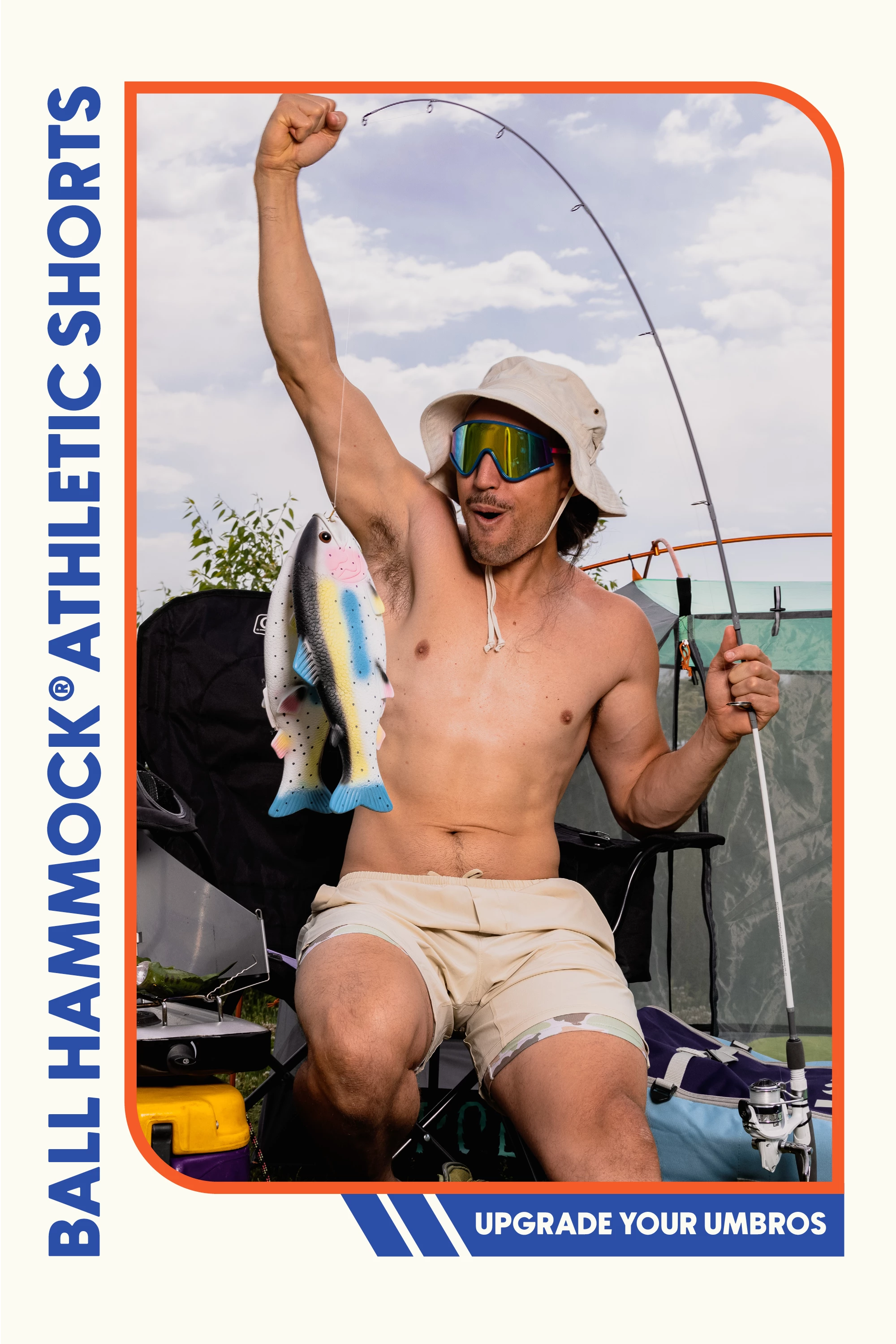 The Lieutenant | Khaki And Camo Ball Hammock® 9 Inch Athletic Shorts 6 The Lieutenant | Khaki And Camo Ball Hammock® 9 Inch Athletic Shorts - Image 4