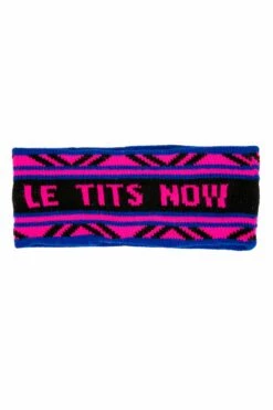 Le Tits Now | Ladies Unisex Knit Headband -US Clothing Sales Store AM20983 copy