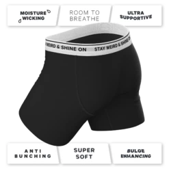 The Anthem | Black Shinesty Ball Hammock® Pouch Underwear With Fly -US Clothing Sales Store Anthem4 b59a6aa4 007d 43ab aa60 656494be1711