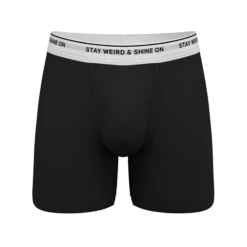 The Anthem | Black Shinesty Ball Hammock® Pouch Underwear