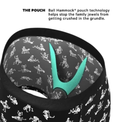 The Bare Back Bones | Glow In The Dark Skeletons Ball Hammock® Pouch Underwear -US Clothing Sales Store BareBackBones2 c00400f9 62ae 40ad b8d9 688a10bfbc4f