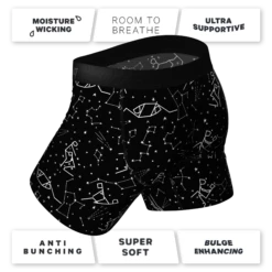 The Big Bang | Glow In The Dark Constellation Ball Hammock® Pouch Underwear With Fly -US Clothing Sales Store BigBangWFly4 4ee9f499 74f7 41e5 947f 2f2d1a0cdfa7