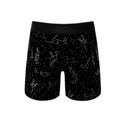 The Big Bang | Glow In The Dark Constellation Ball Hammock® Pouch Underwear With Fly -US Clothing Sales Store BigBangWFly5