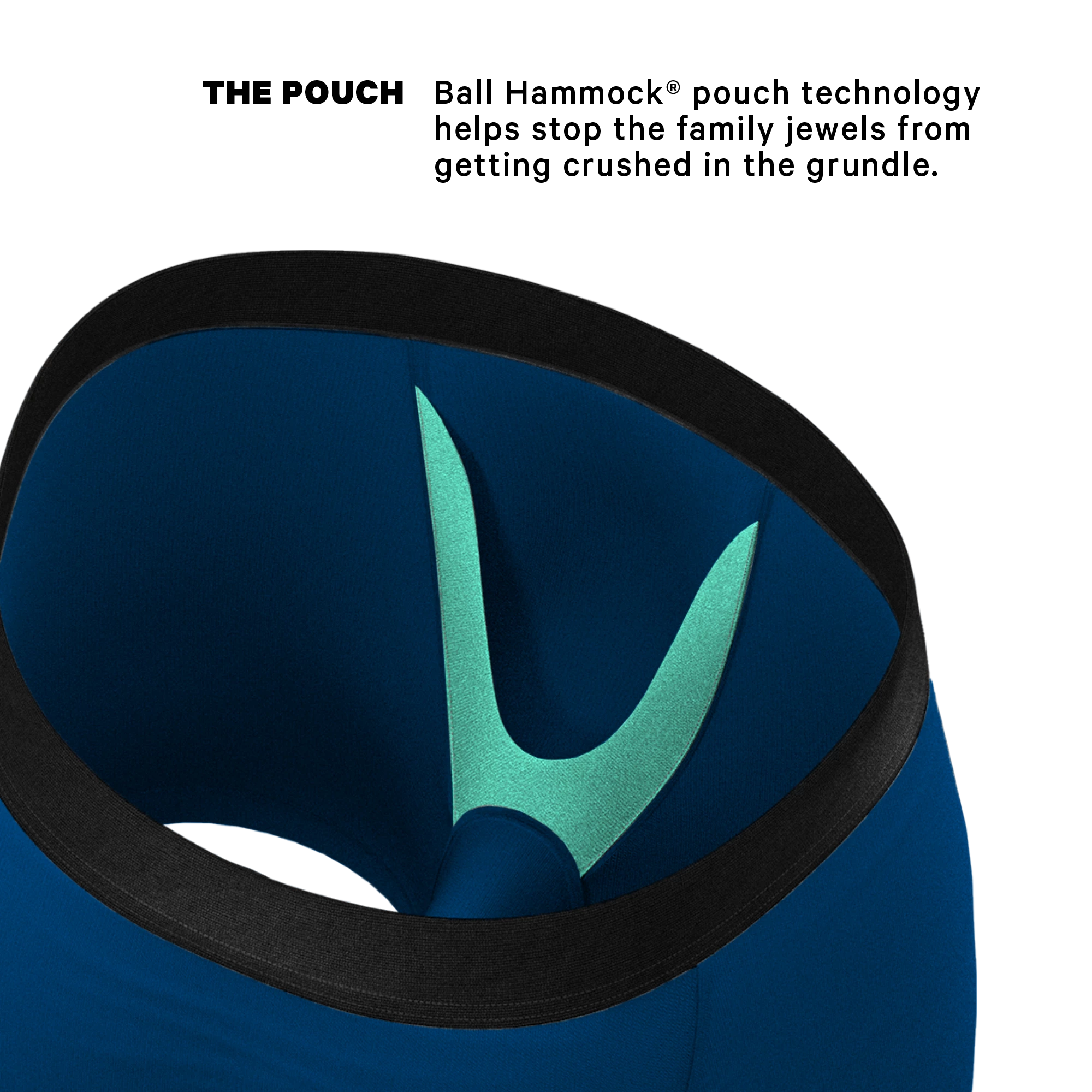 The Big Blue | Dark Blue Ball Hammock® Pouch Underwear 4 The Big Blue | Dark Blue Ball Hammock® Pouch Underwear - Image 2