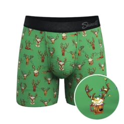 The Blitzened | Reindeer Beer Ball Hammock® Pouch Underwear