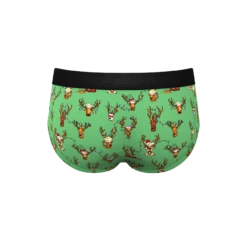 The Blitzened | Christmas Striped Ball Hammock® Pouch Underwear Briefs 11 The Blitzened | Christmas Striped Ball Hammock® Pouch Underwear Briefs -US Clothing Sales Store BlitzenedChristmasStripedBallHammockBrief5