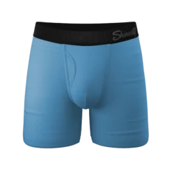 The Blue Ball Effect | Dusty Blue Ball Hammock® Pouch Underwear With Fly