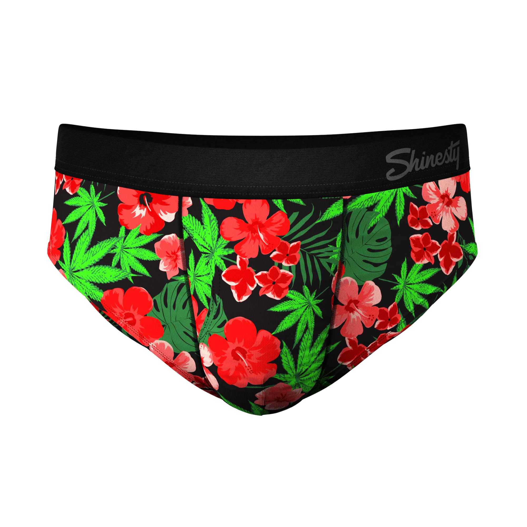 The Bongstera | Tropical Weed Ball Hammock® Pouch Underwear Briefs 3 The Bongstera | Tropical Weed Ball Hammock® Pouch Underwear Briefs