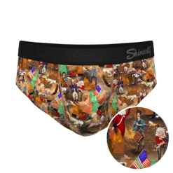 The Boston Tea Bag Party | Patriotic Ball Hammock® Pouch Underwear Briefs