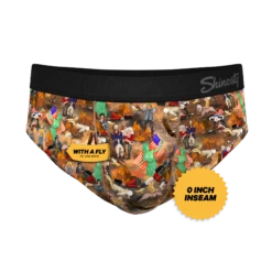 The Boston Tea Bag Party | Patriotic Ball Hammock® Pouch Underwear Briefs -US Clothing Sales Store BostonTeaBag3