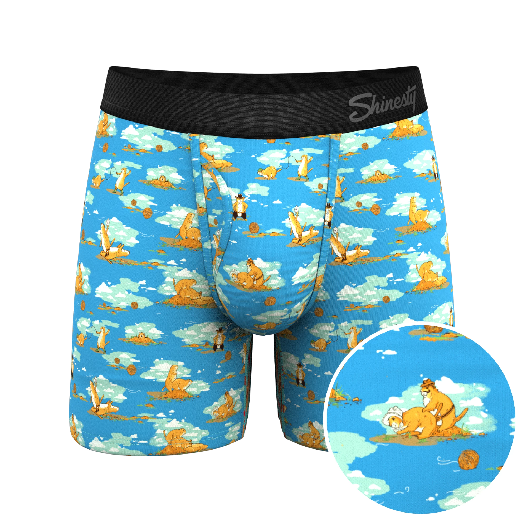 The Brokeback Mounted | Prairie Dog Ball Hammock® Pouch Underwear With Fly 3 The Brokeback Mounted | Prairie Dog Ball Hammock® Pouch Underwear With Fly