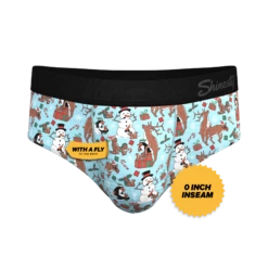 The Christmas Key Party | Christmas Characters Ball Hammock® Pouch Underwear Briefs -US Clothing Sales Store ChristmasKeyPartyChristmasCharactersBriefs3