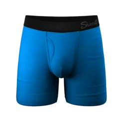 The Crown Jewels | Royal Blue Ball Hammock® Pouch Underwear With Fly