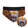 The Feral Feline | Tiger Print Ball Hammock® Pouch Underwear Briefs