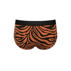 The Feral Feline | Tiger Print Ball Hammock® Pouch Underwear Briefs -US Clothing Sales Store FeralFelineTigerPrintBriefs5