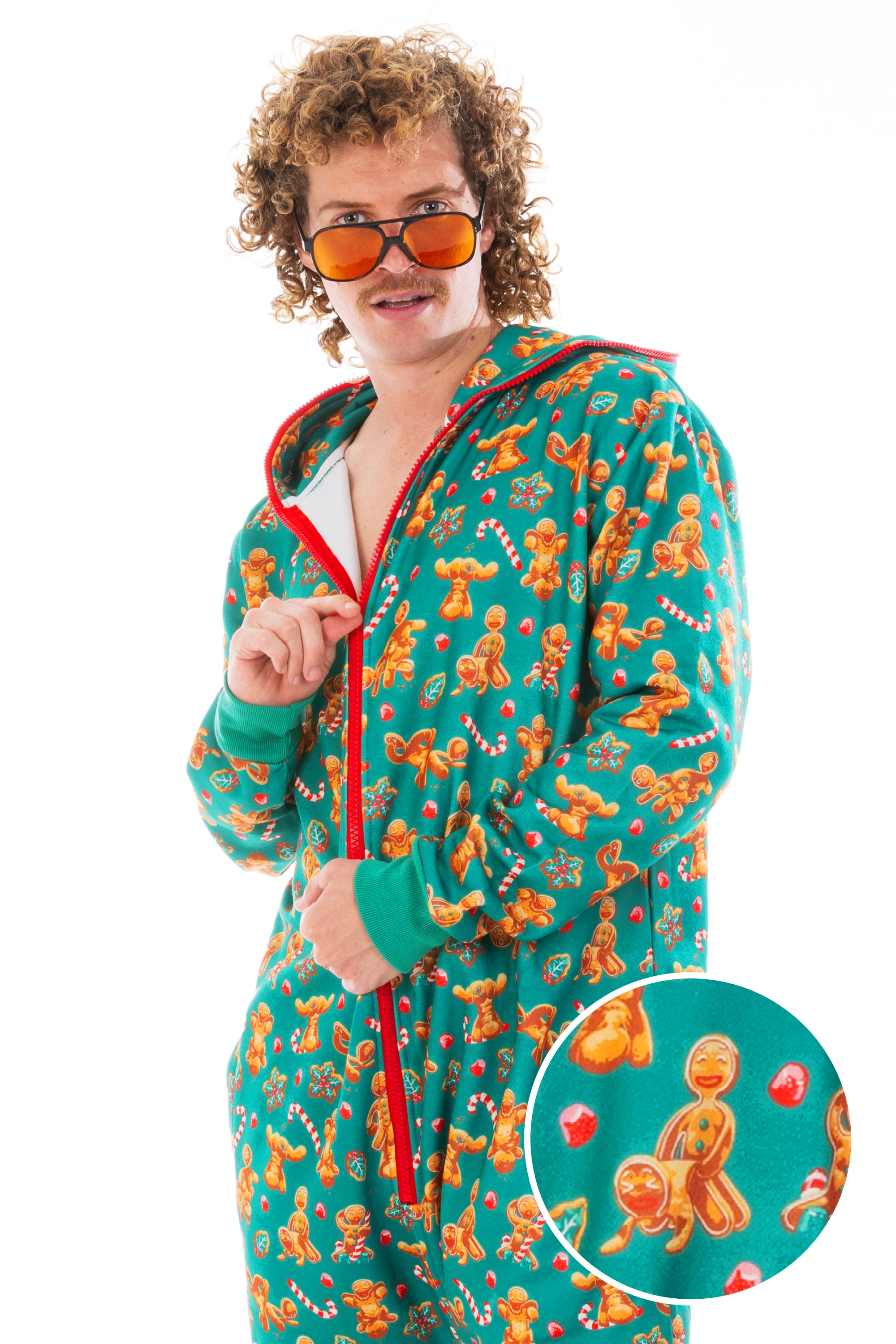 The Ginger Rail | Gingerbread Onesie 3 The Ginger Rail | Gingerbread Onesie