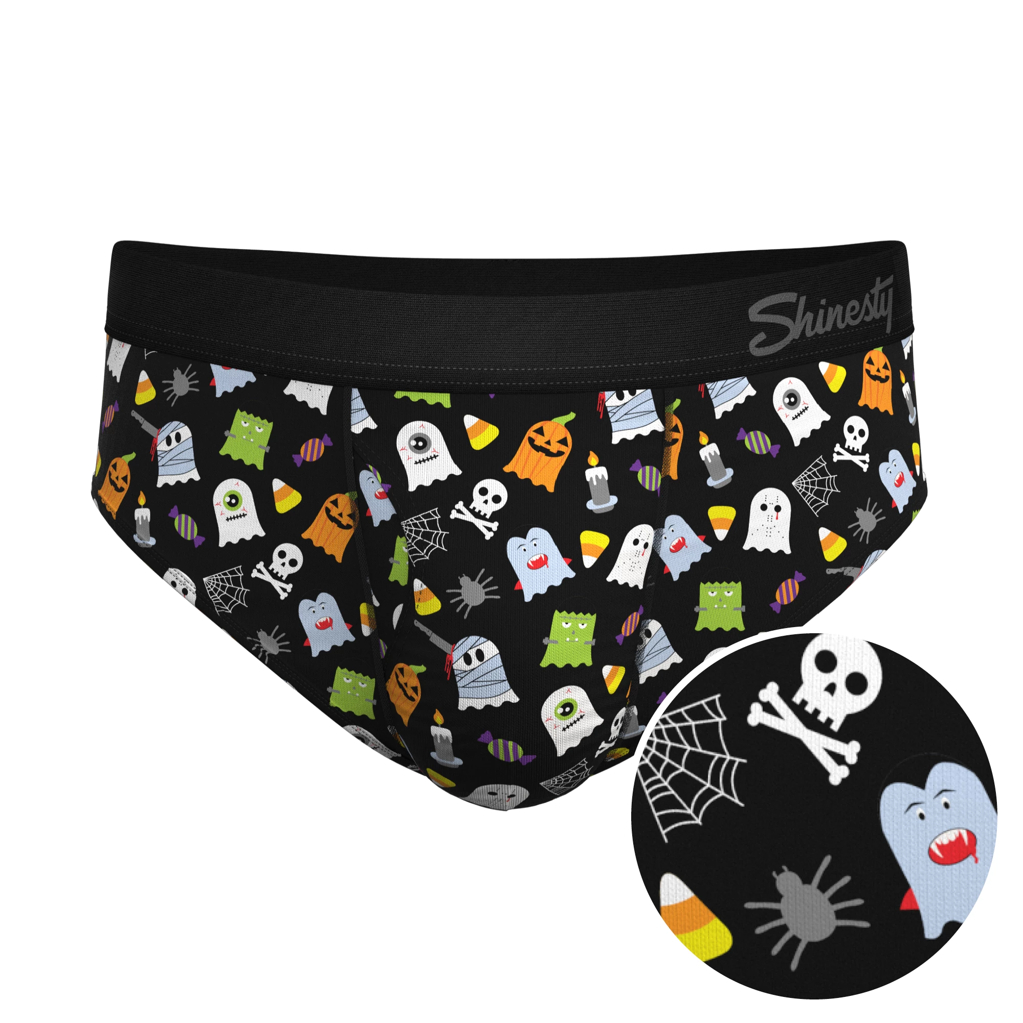 The Good Ghouls | Halloween Themed Ball Hammock® Pouch Underwear Briefs 3 The Good Ghouls | Halloween Themed Ball Hammock® Pouch Underwear Briefs
