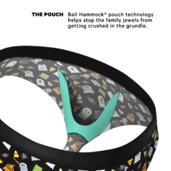 The Good Ghouls | Halloween Themed Ball Hammock® Pouch Underwear Briefs 8 The Good Ghouls | Halloween Themed Ball Hammock® Pouch Underwear Briefs -US Clothing Sales Store GoodGhouls2