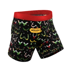 The Goodie Garland | Christmas Tinsel Busts Ball Hammock® Pouch Underwear With Fly -US Clothing Sales Store GoodieGarlandChristmasTinselBustsWFly3