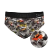 The Here Be Monsters | Monster Truck Ball Hammock® Pouch Underwear Briefs -US Clothing Sales Store HereBeMonster