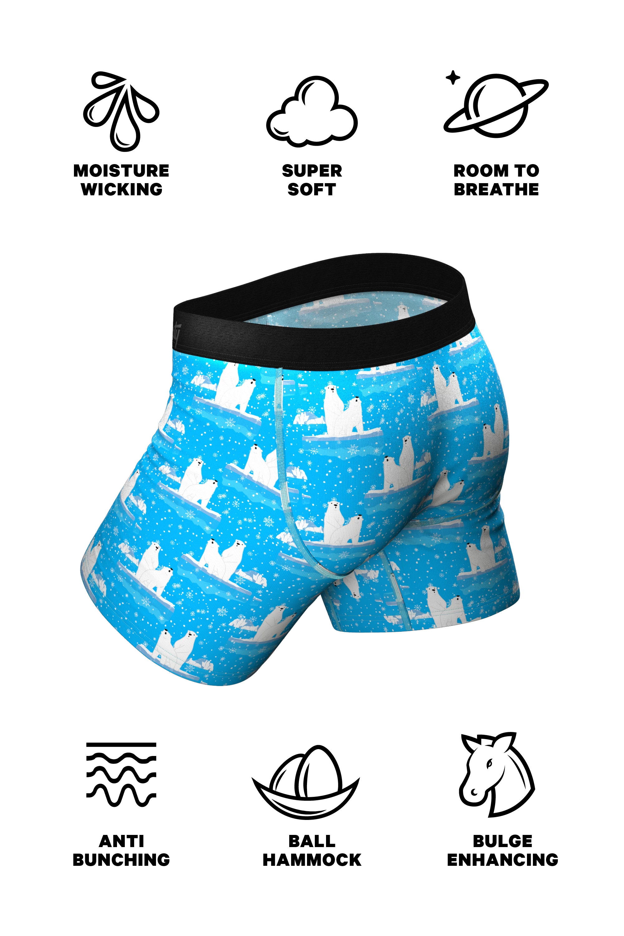 The How Coke Is Made | Polar Bear Ball Hammock® Pouch Underwear With Fly 6 The How Coke Is Made | Polar Bear Ball Hammock® Pouch Underwear With Fly - Image 4