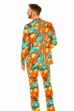The Cruise Ship Casanova | Orange Hawaiian Suit -US Clothing Sales Store IMG 0101