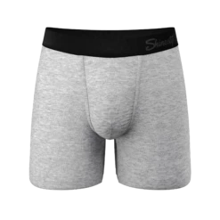 The Intramural Champ | Heathered Grey Ball Hammock® Pouch Underwear