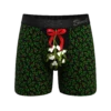 The Kiss Me There | Mistletoe Ball Hammock® Pouch Underwear With Fly -US Clothing Sales Store KissMeThereMistletoeBoxerWithFly