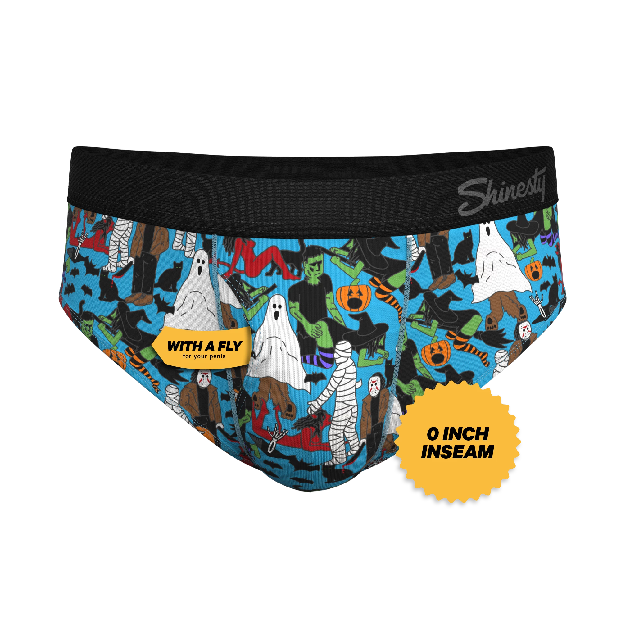 The Monster Smash | Halloween Characters Ball Hammock® Pouch Underwear Briefs 5 The Monster Smash | Halloween Characters Ball Hammock® Pouch Underwear Briefs - Image 3