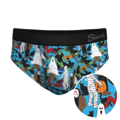 The Monster Smash | Halloween Characters Ball Hammock® Pouch Underwear Briefs